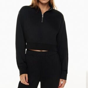 Aritzia TNA 1/4 Zip Sweatshirt